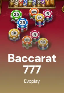 Baccarat 777 game tile
