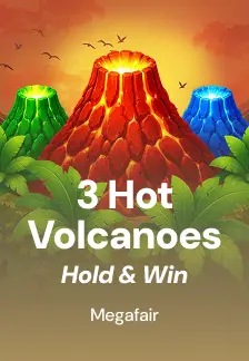 3 Hot Volcanoes: Hold & Win